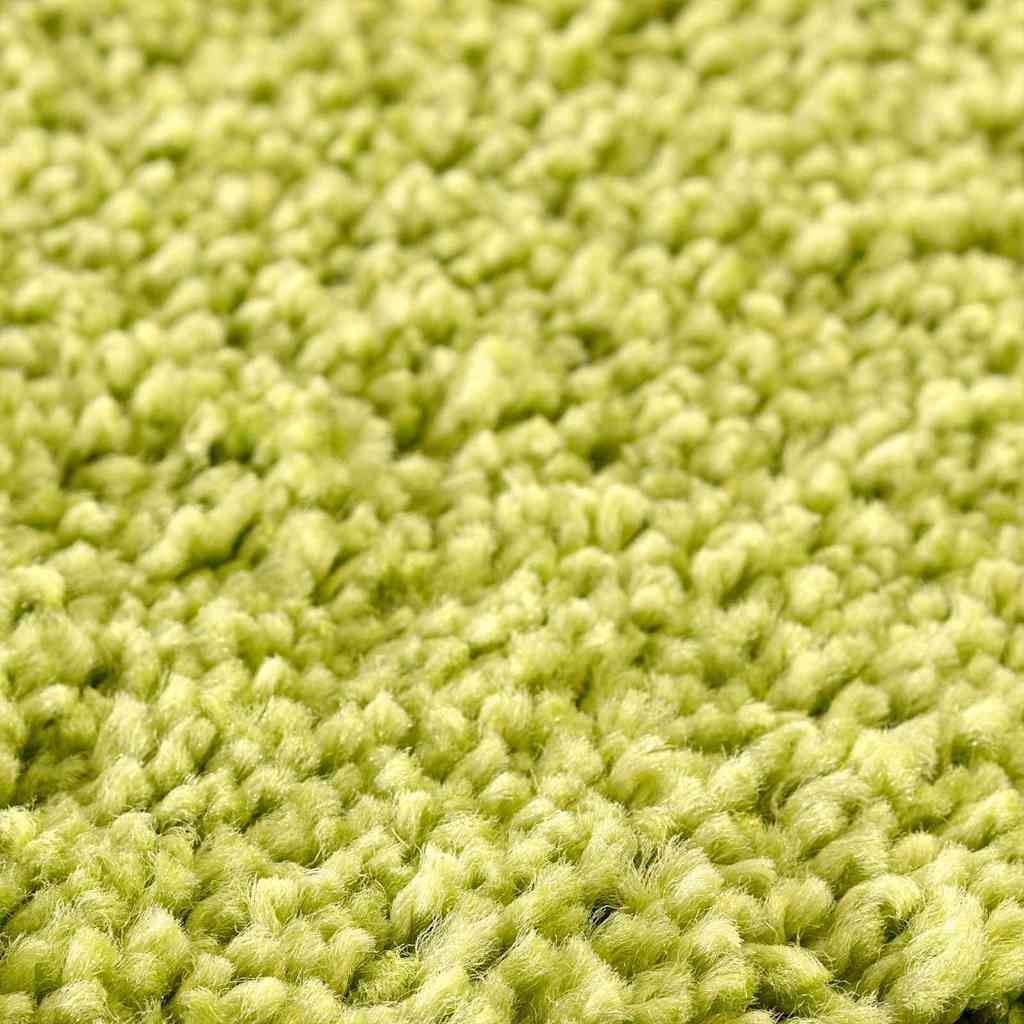 Anti-slip Bath Mat Set 2 pcs Green PP