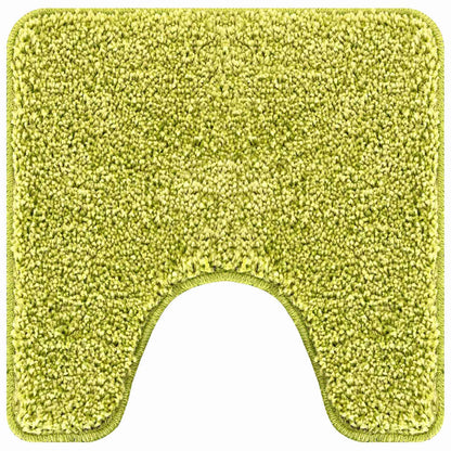 Anti-slip Bath Mat Set 2 pcs Green PP
