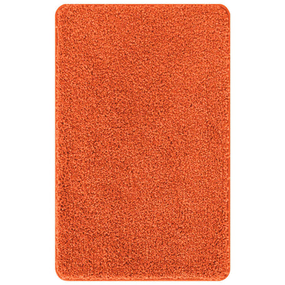 Anti-slip Bath Mat Set 2 pcs Orange PP