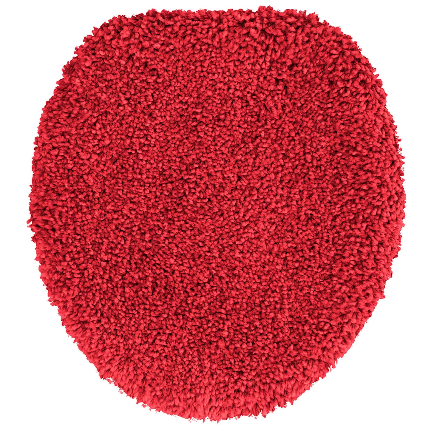 Anti-slip Bath Mat Set 3 pcs Red PP