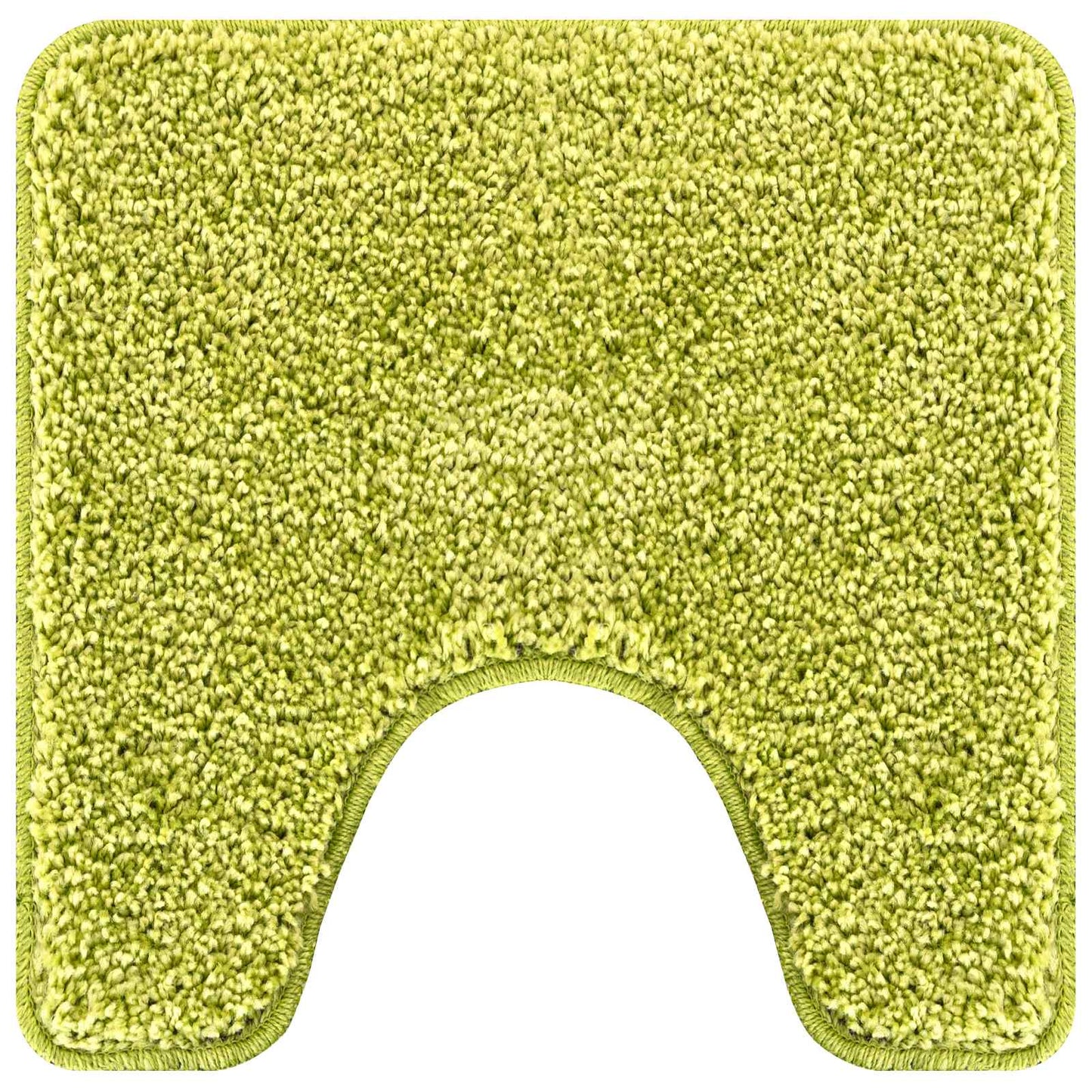 Anti-slip Bath Mat Set 3 pcs Green PP