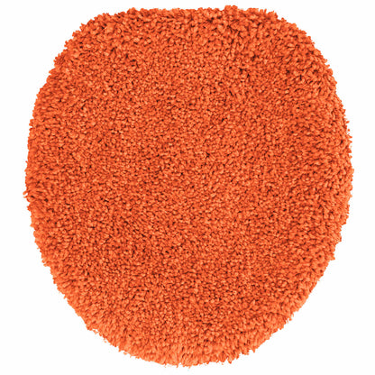 Anti-slip Bath Mat Set 3 pcs Orange PP