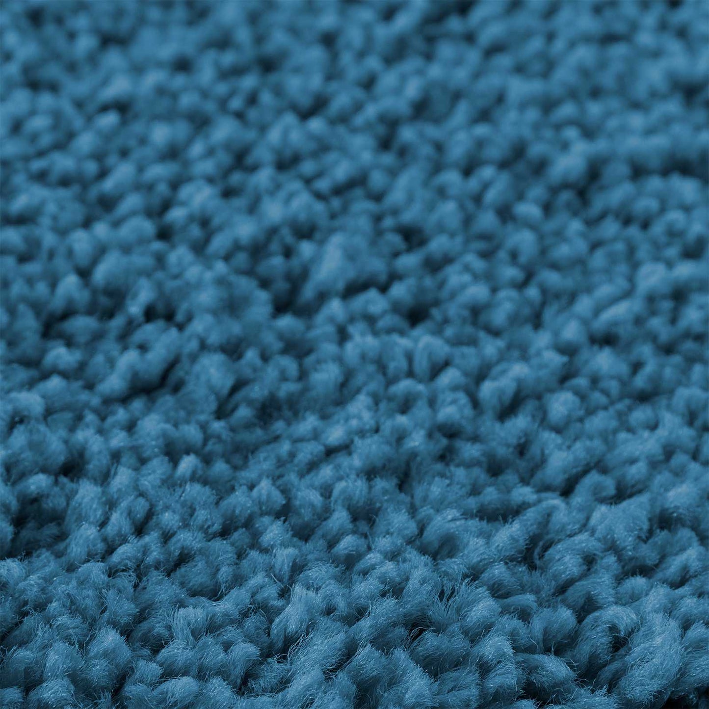 Anti-slip Bath Mat Set 3 pcs Blue PP