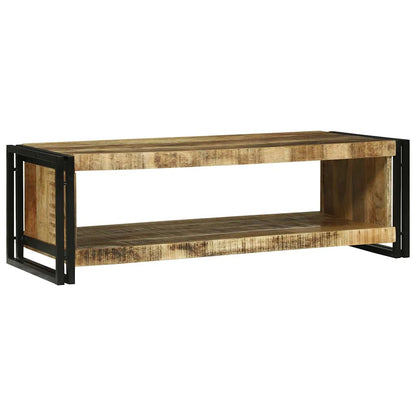 Coffee Table Brown 120 x 50 x 38 cm Solid Mango Wood