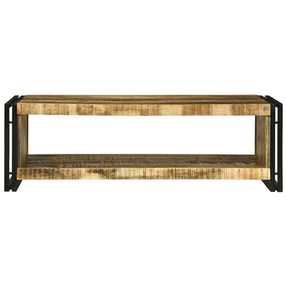 Coffee Table Brown 120 x 50 x 38 cm Solid Mango Wood