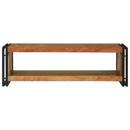 Coffee Table Brown 120 x 50 x 38 cm Solid Acacia Wood