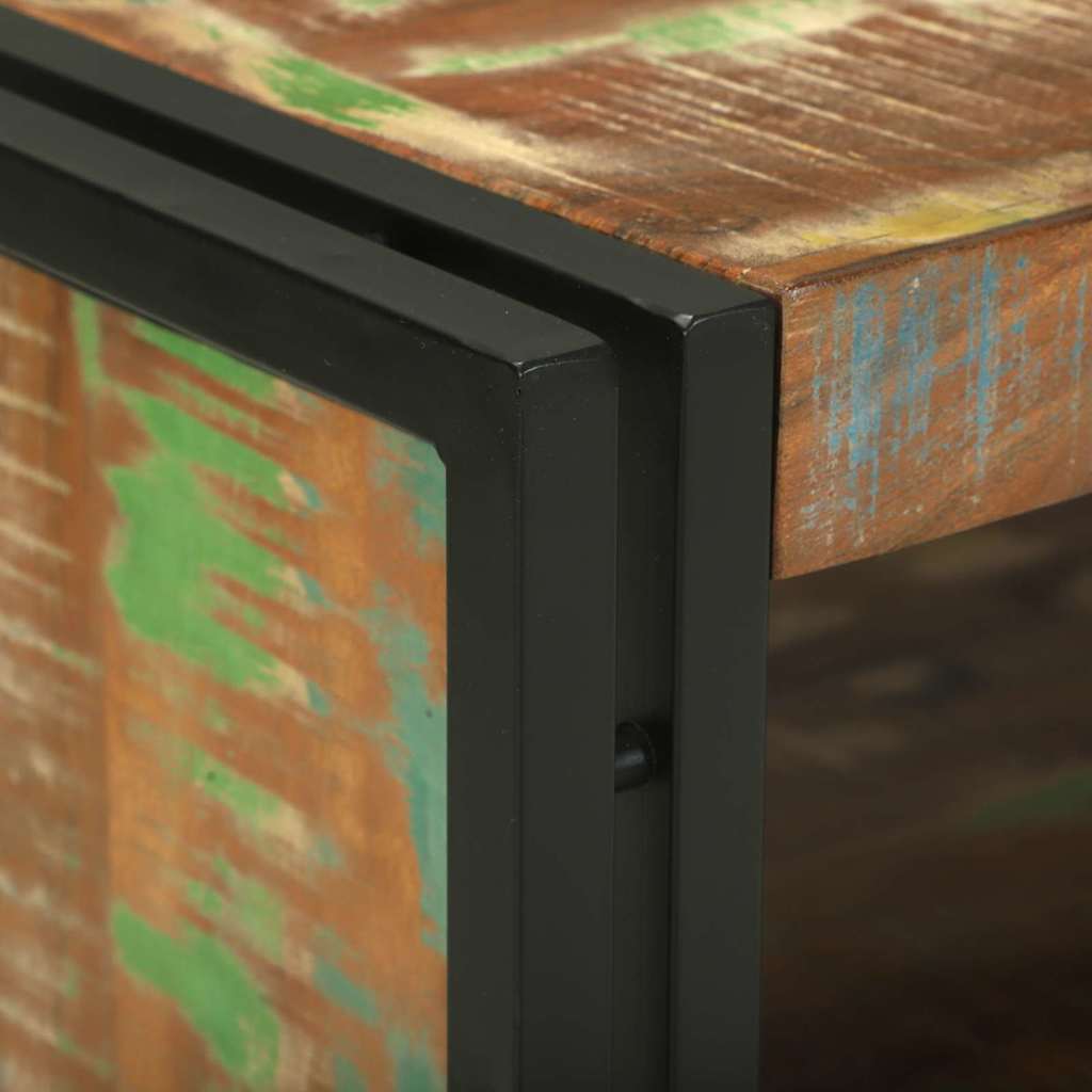 Coffee Table Multicolour 120 x 50 x 38 cm Solid Reclaim Wood