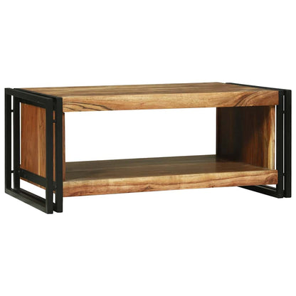 Coffee Table Brown 90 x 50 x 38 cm Solid Acacia Wood