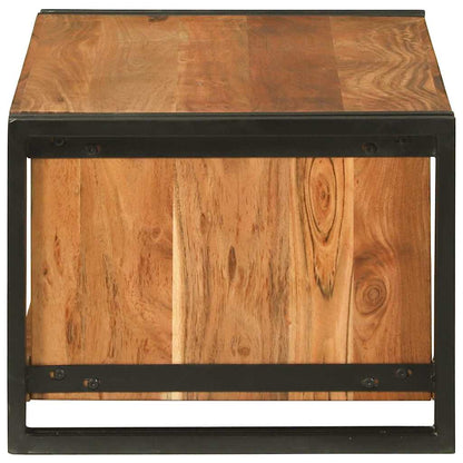 Coffee Table Brown 90 x 50 x 38 cm Solid Acacia Wood