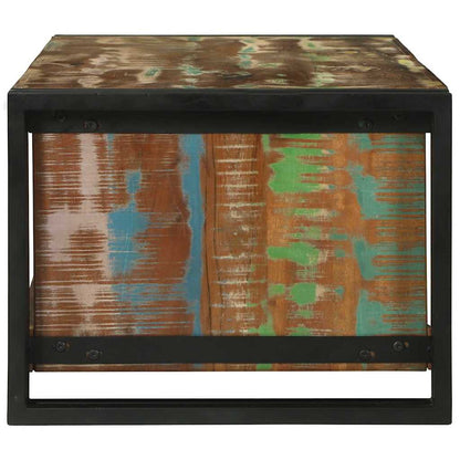 Coffee Table Multicolour 90 x 50 x 38 cm Solid Reclaim Wood
