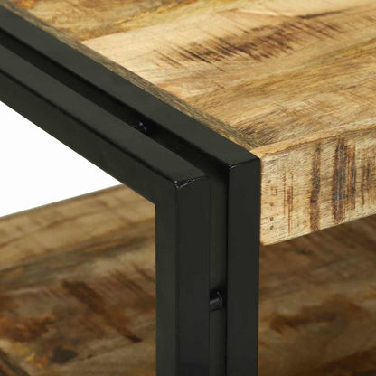 Coffee Table Brown 120 x 50 x 38 cm Solid Mango Wood
