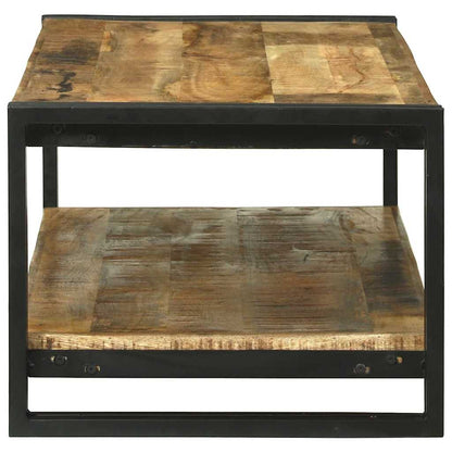 Coffee Table Brown 120 x 50 x 38 cm Solid Mango Wood