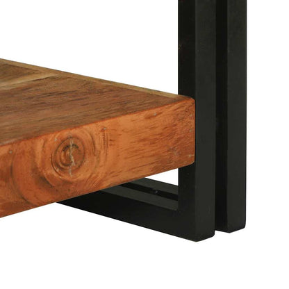 Coffee Table Brown 120 x 50 x 38 cm Solid Acacia Wood