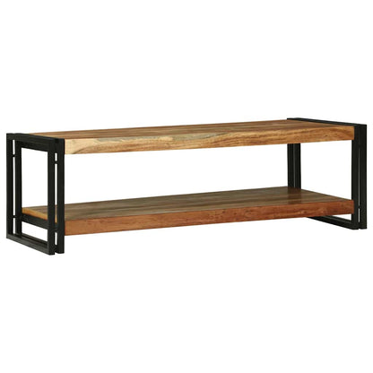 Coffee Table Brown 120 x 50 x 38 cm Solid Acacia Wood