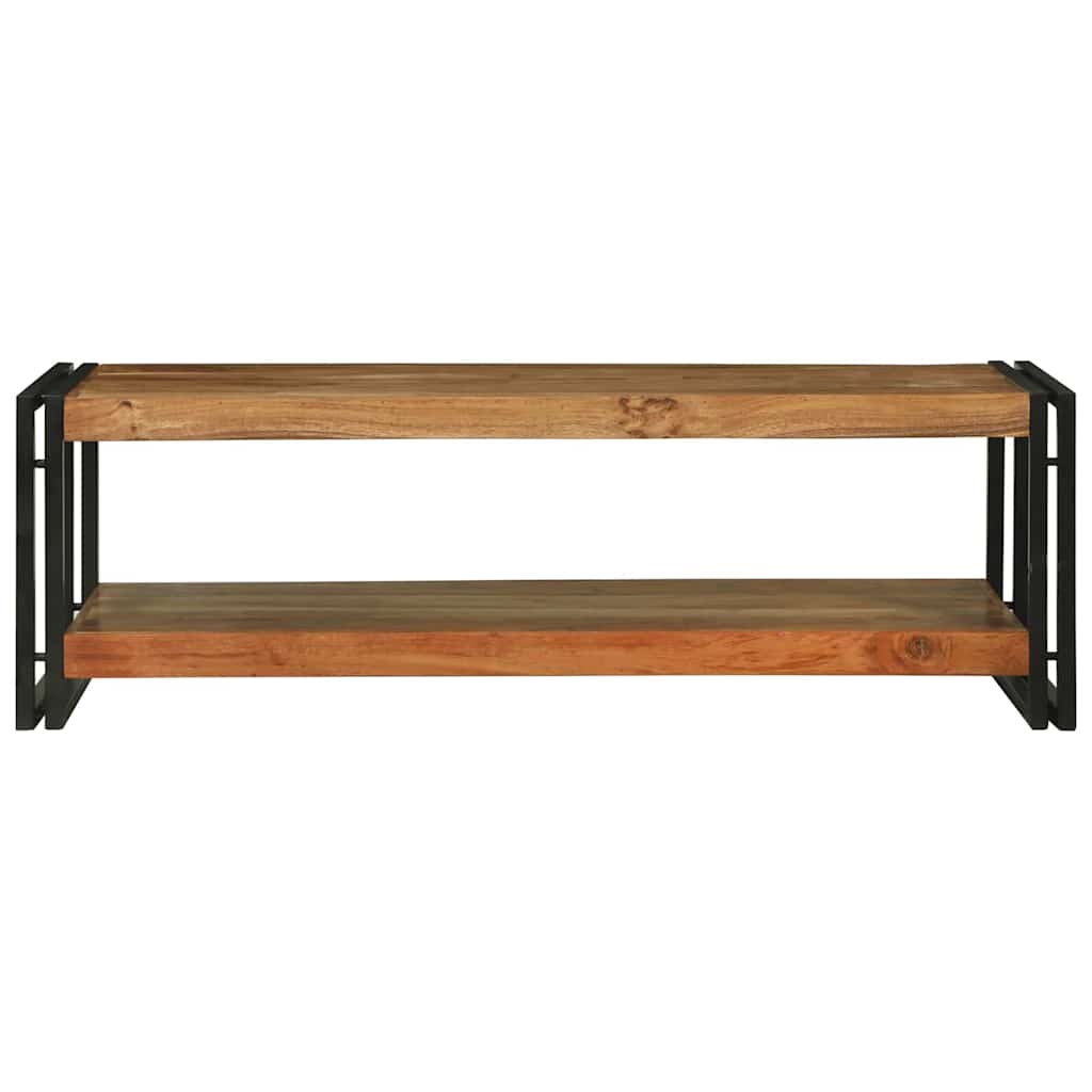 Coffee Table Brown 120 x 50 x 38 cm Solid Acacia Wood