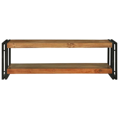Coffee Table Brown 120 x 50 x 38 cm Solid Acacia Wood