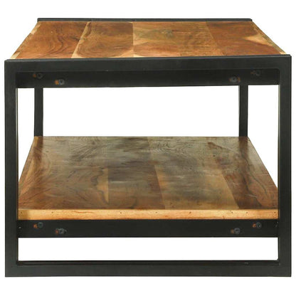 Coffee Table Brown 120 x 50 x 38 cm Solid Acacia Wood