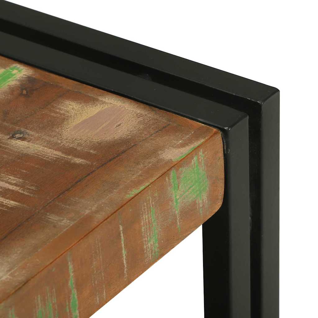 Coffee Table Multicolour 120 x 50 x 38 cm Solid Reclaim Wood