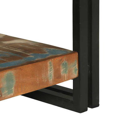 Coffee Table Multicolour 120 x 50 x 38 cm Solid Reclaim Wood