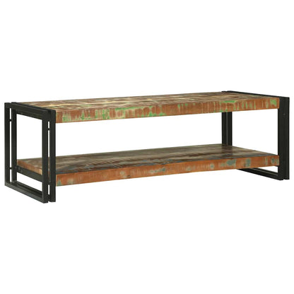 Coffee Table Multicolour 120 x 50 x 38 cm Solid Reclaim Wood