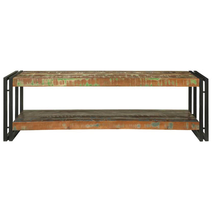 Coffee Table Multicolour 120 x 50 x 38 cm Solid Reclaim Wood