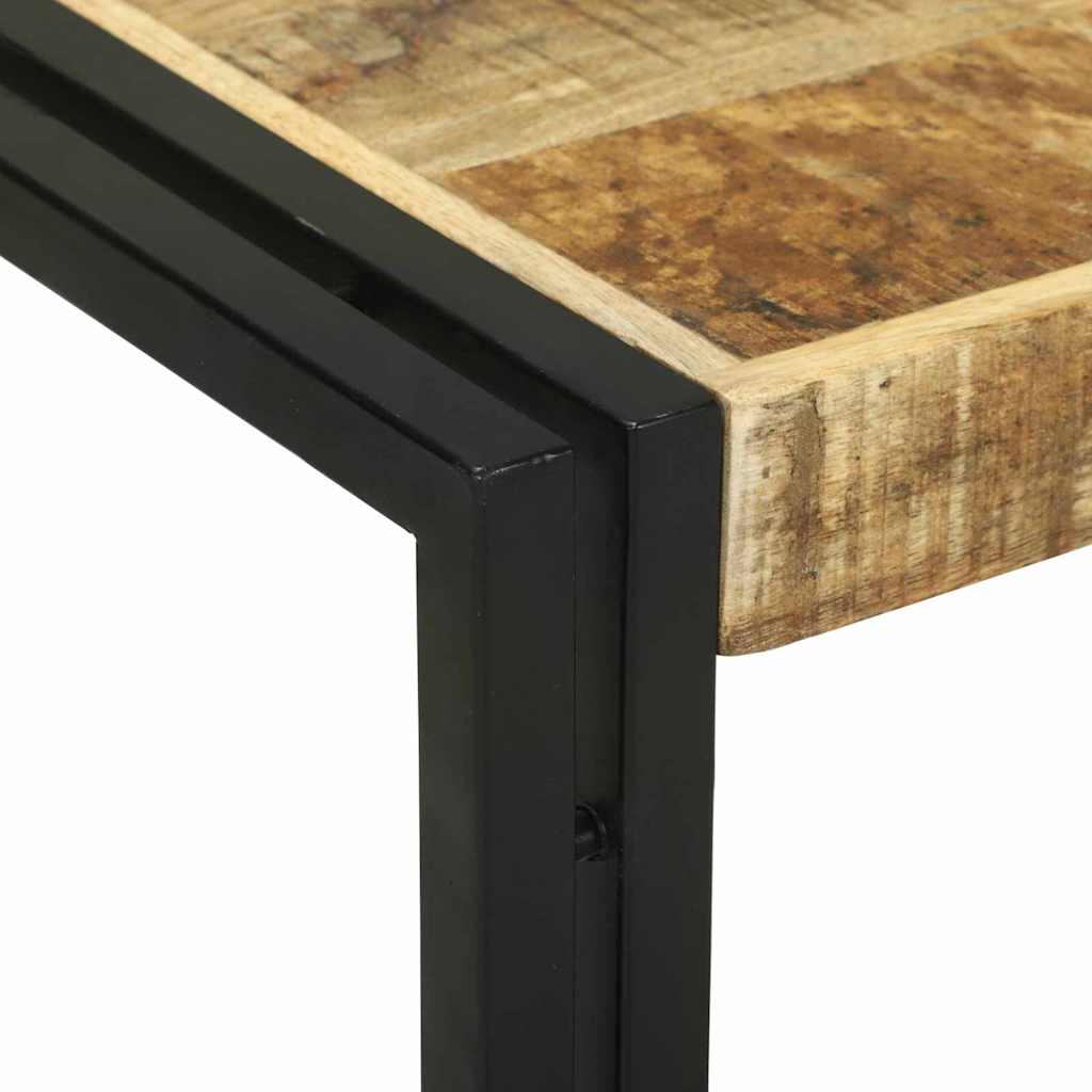 Coffee Table 2 pcs Brown 48 x 40 x 40 cm Solid Mango Wood