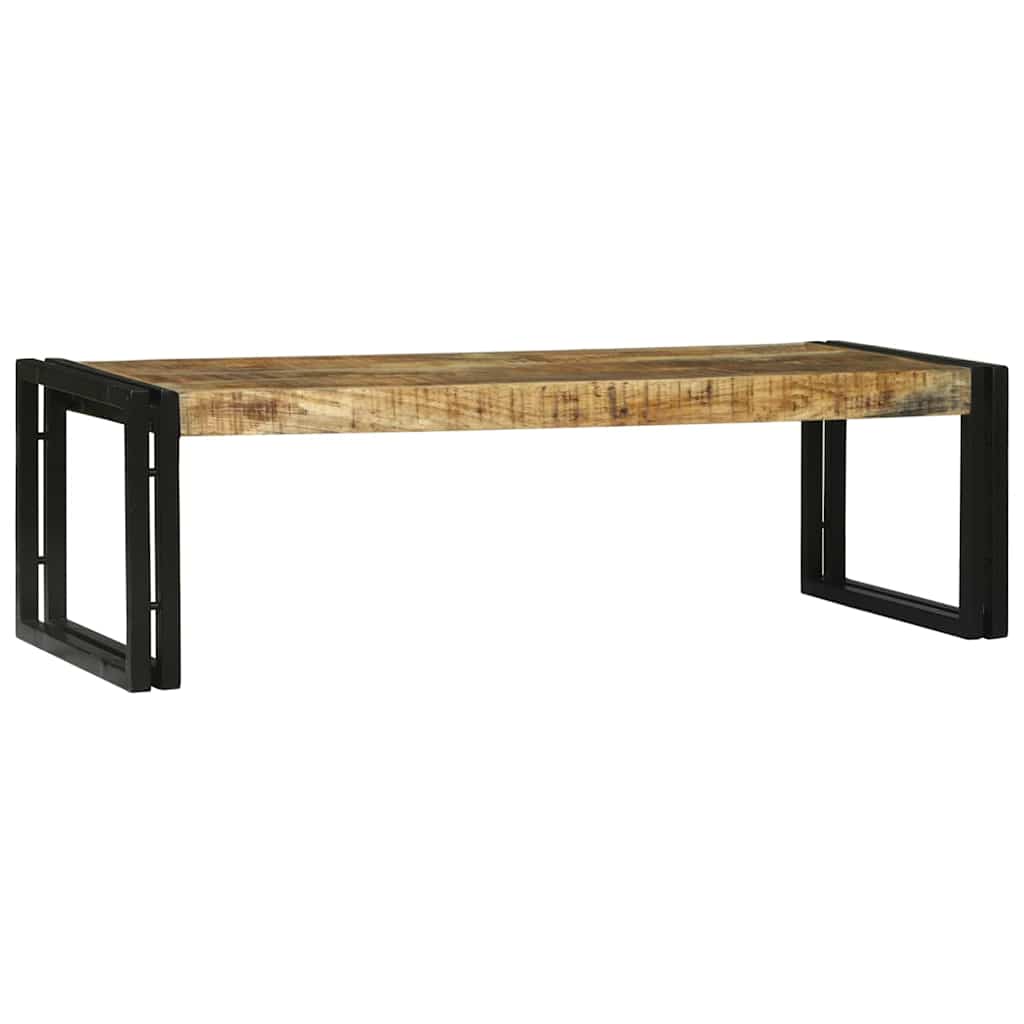 Coffee Table 2 pcs Brown 48 x 40 x 40 cm Solid Mango Wood