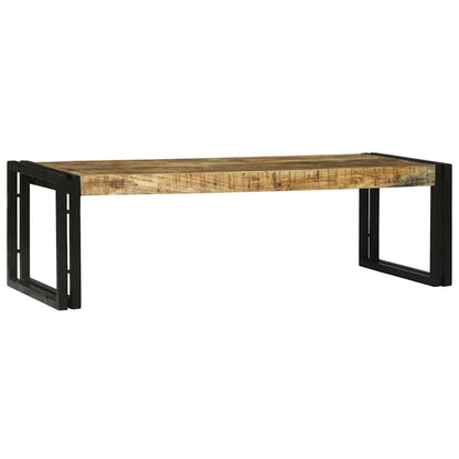 Coffee Table 2 pcs Brown 48 x 40 x 40 cm Solid Mango Wood