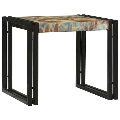 Coffee Table 2 pcs Multicolour Solid Reclaim Wood