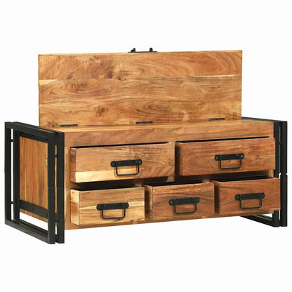 Coffee Table Brown 90 x 50 x 38 cm Solid Acacia Wood