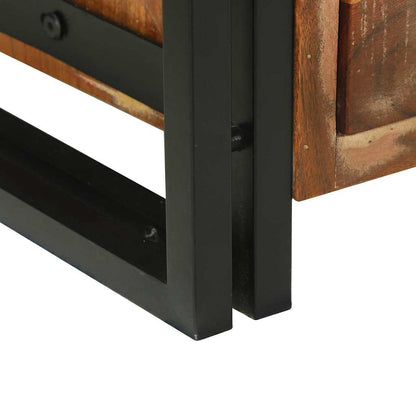 Coffee Table Multicolour 90 x 50 x 38 cm Solid Reclaim Wood