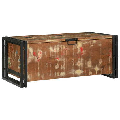 Coffee Table Multicolour 90 x 50 x 38 cm Solid Reclaim Wood