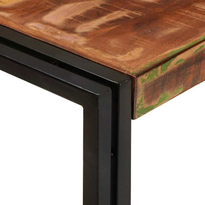 Nesting Table 3 pcs Solid reclaim Wood and Metal
