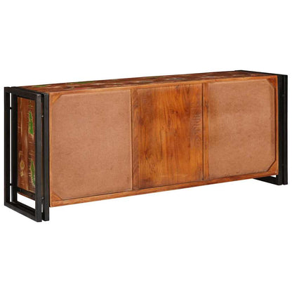 TV Cabinet Multicolour 120 x 33 x 50 cm Solid reclaimed wood