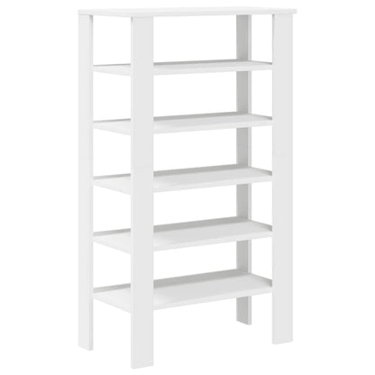 Shoe Rack White 61x32x105 cm Engineered Wood