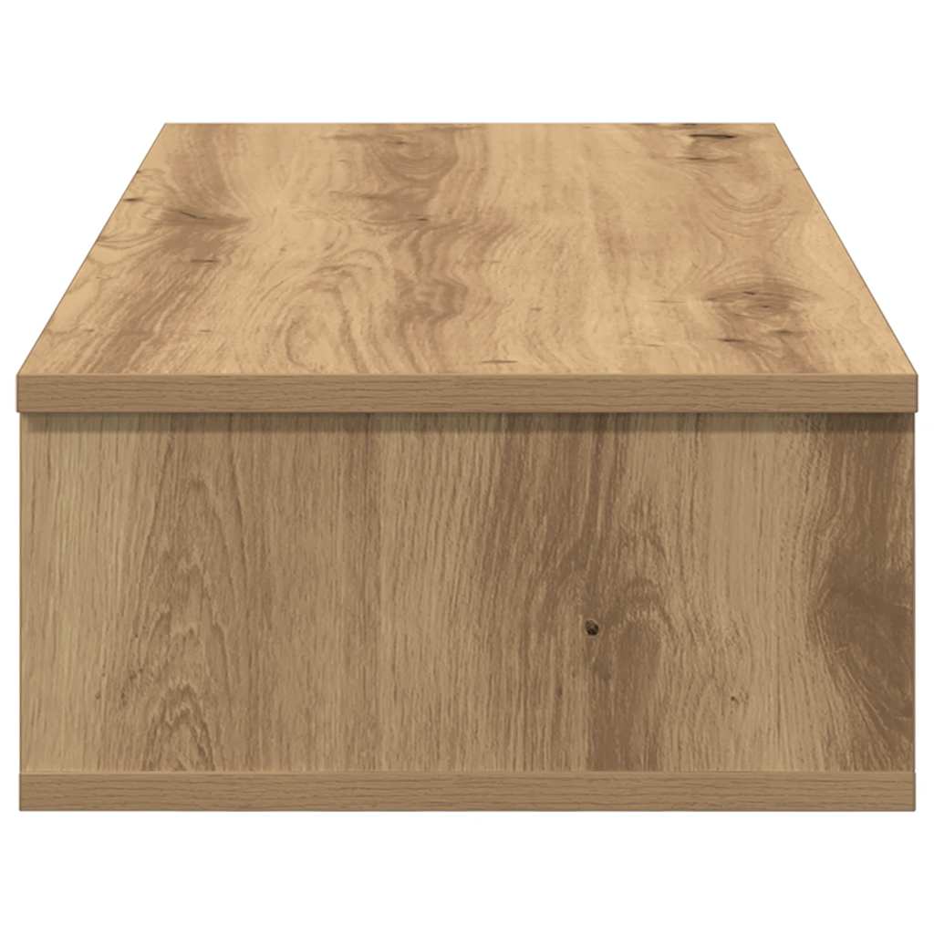 Wall Shelf with Drawers Artisian Oak 80x31x17 cm Engineered Wood