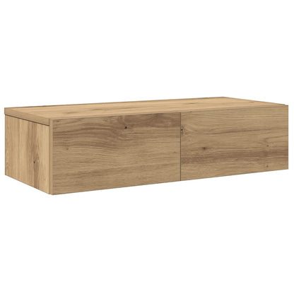 Wall Shelf with Drawers Artisian Oak 60x26.5x15 cm Engineered Wood