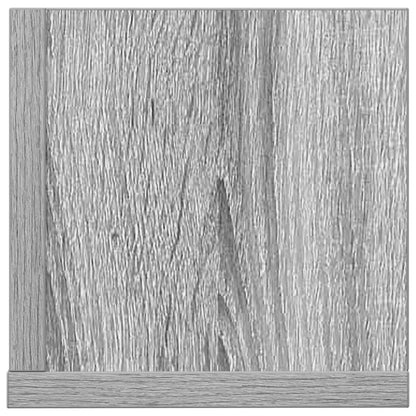 Wall Shelves 2 pcs Grey Sonoma 75x16.5x16.5 cm Engineered Wood