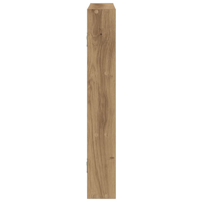 Wall Shelf Artisan Oak 43x9x60 cm Engineered Wood