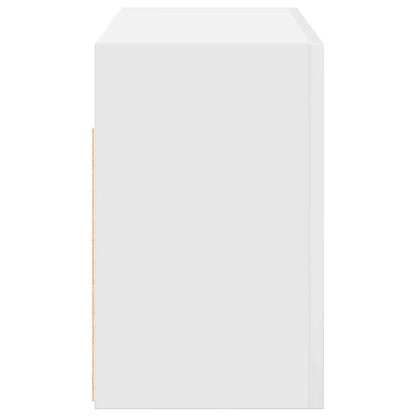 Bathroom Wall Cabinet White 60x25x40 cm Engineered Wood