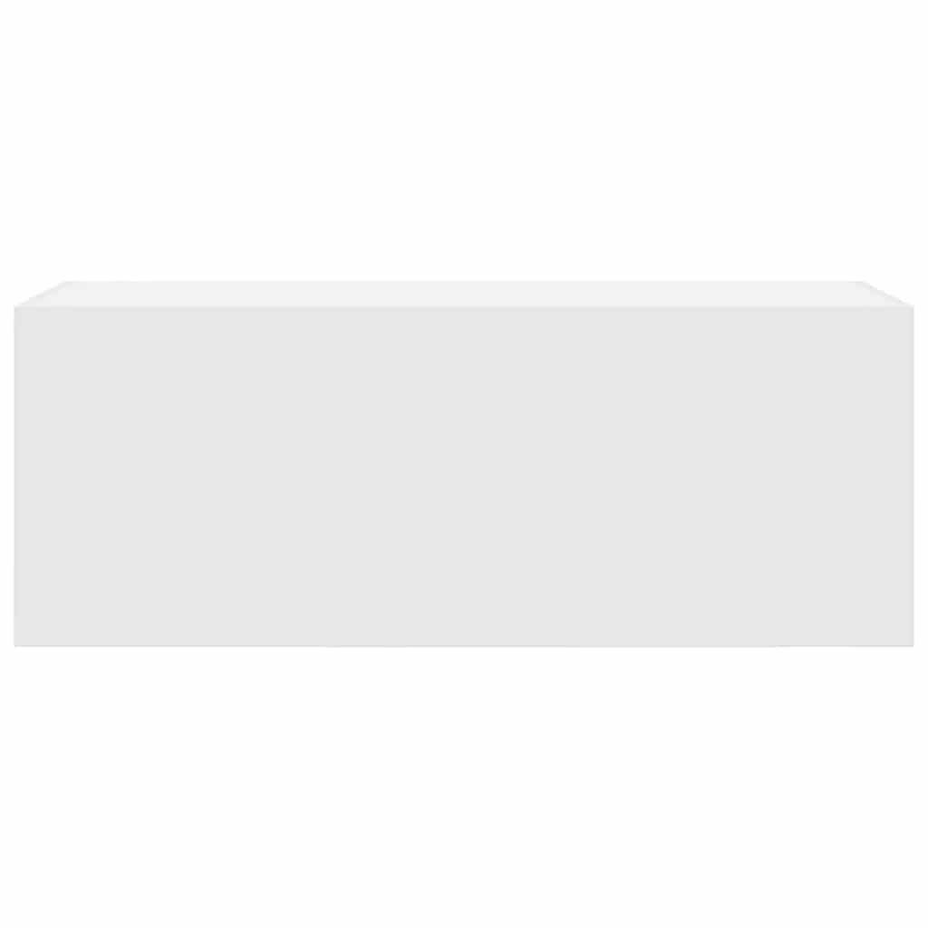 Bathroom Wall Cabinet White 80x25x30 cm Engineered Wood