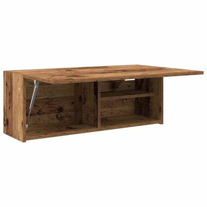 Bathroom Wall Cabinet Old Wood 80x25x30 cm Engineered Wood