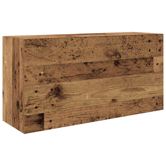 Bathroom Wall Cabinet Old Wood 80x25x40 cm Engineered Wood