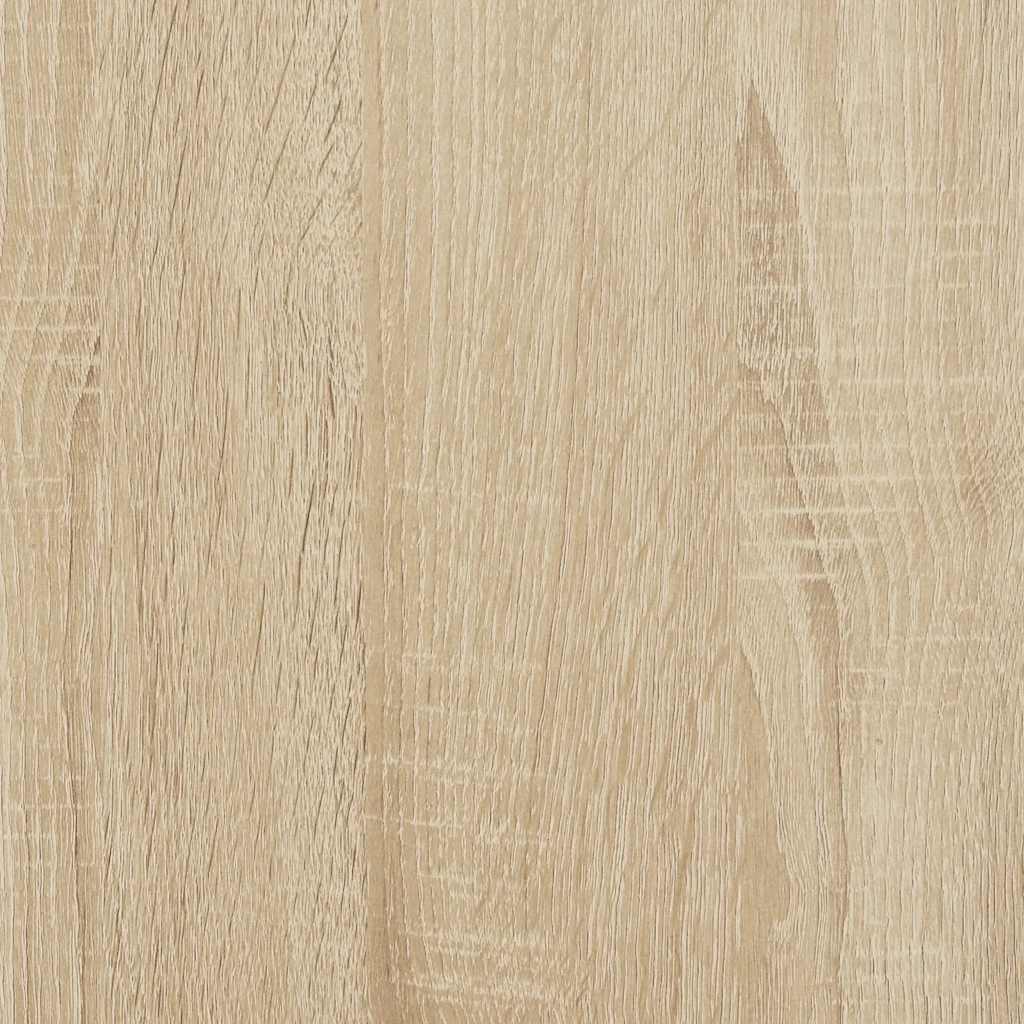 Bathroom Wall Cabinet Sonoma Oak 100x25x30 cm Engineered Wood