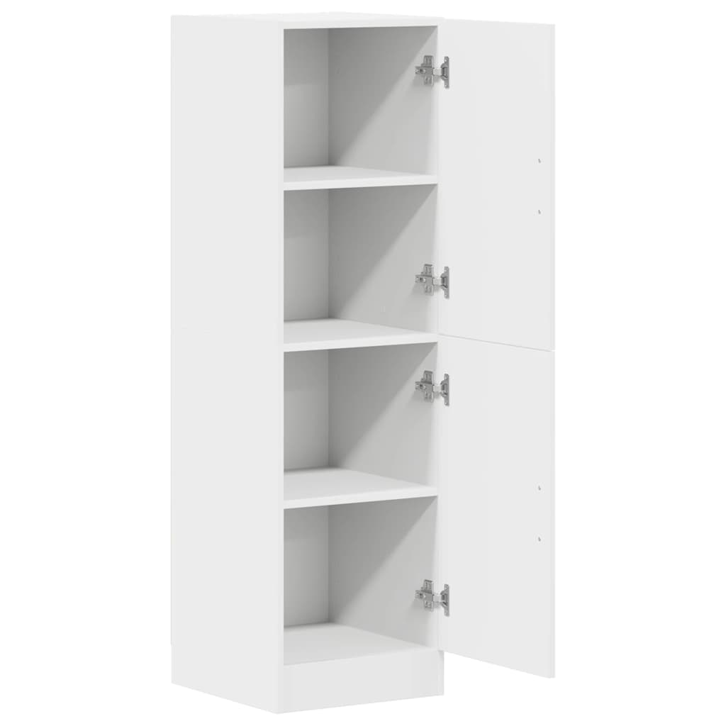 Kitchen Cabinet White 38x41.5x131.5 cm Engineered Wood