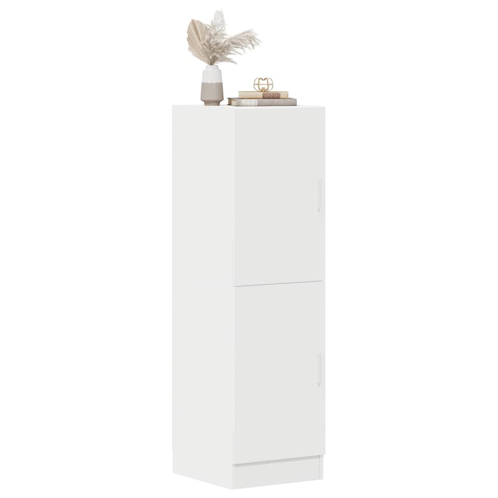 Kitchen Cabinet White 38x41.5x131.5 cm Engineered Wood