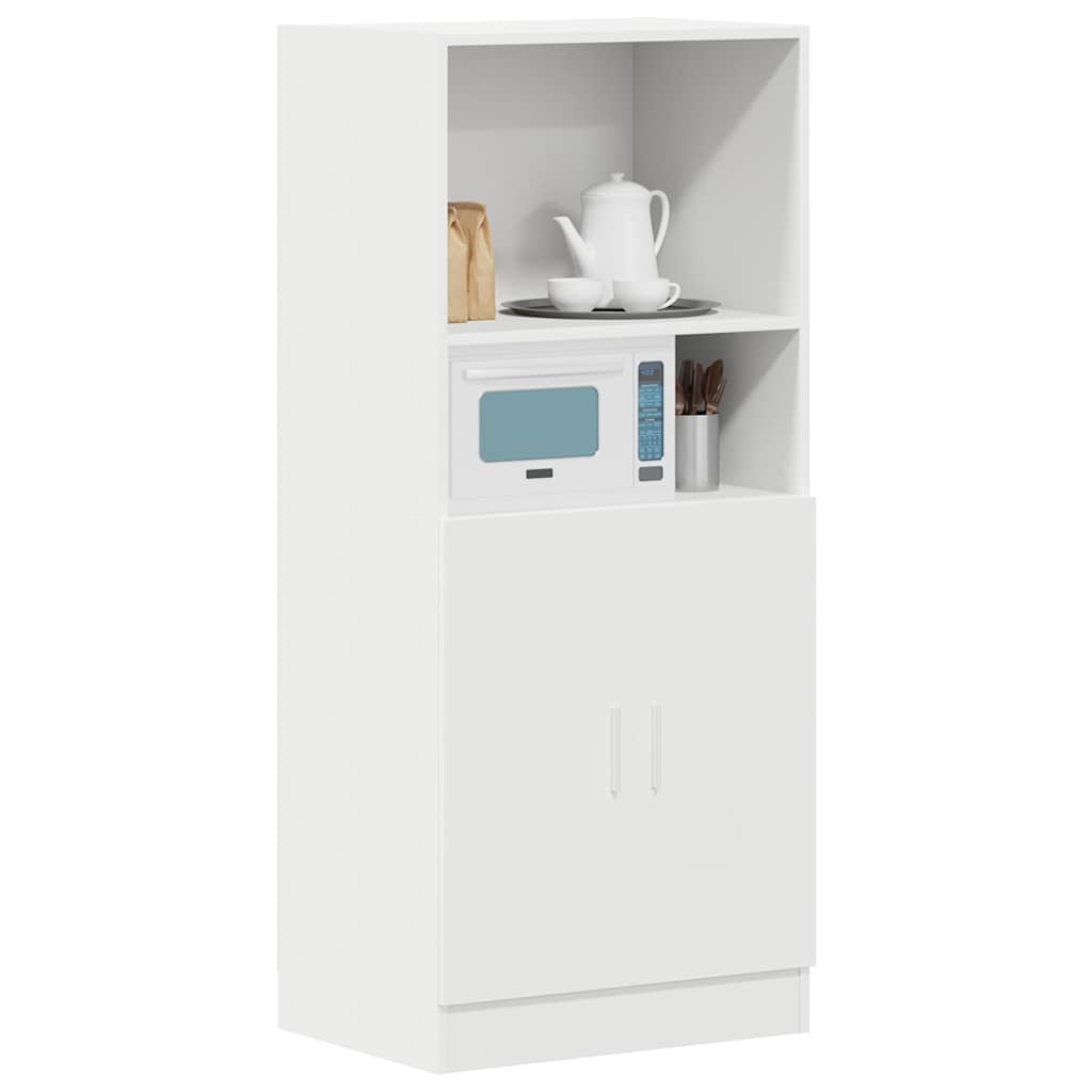 Kitchen Cabinet White 57x41.5x131.5 cm Engineered Wood