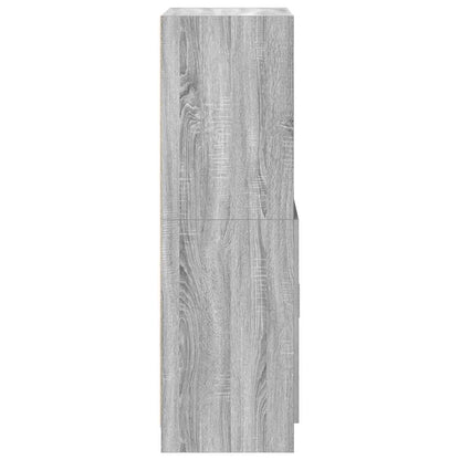 Kitchen Cabinet Grey Sonoma 57x41,5x131,5 cm Engineered Wood