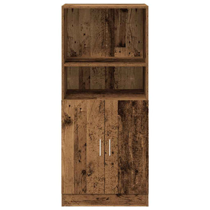 Kitchen Cabinet Old Wood 57x41,5x131,5 cm Engineered Wood