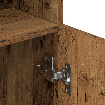 Kitchen Cabinet Old Wood 57x41,5x131,5 cm Engineered Wood